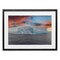 Stupell Industries Sunset over Frozen Iceberg Framed Print Under Glass, design by Richard Silver